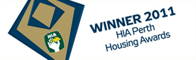 HIA Perth Housing Award Winner 2011