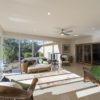 living area natural filled with light